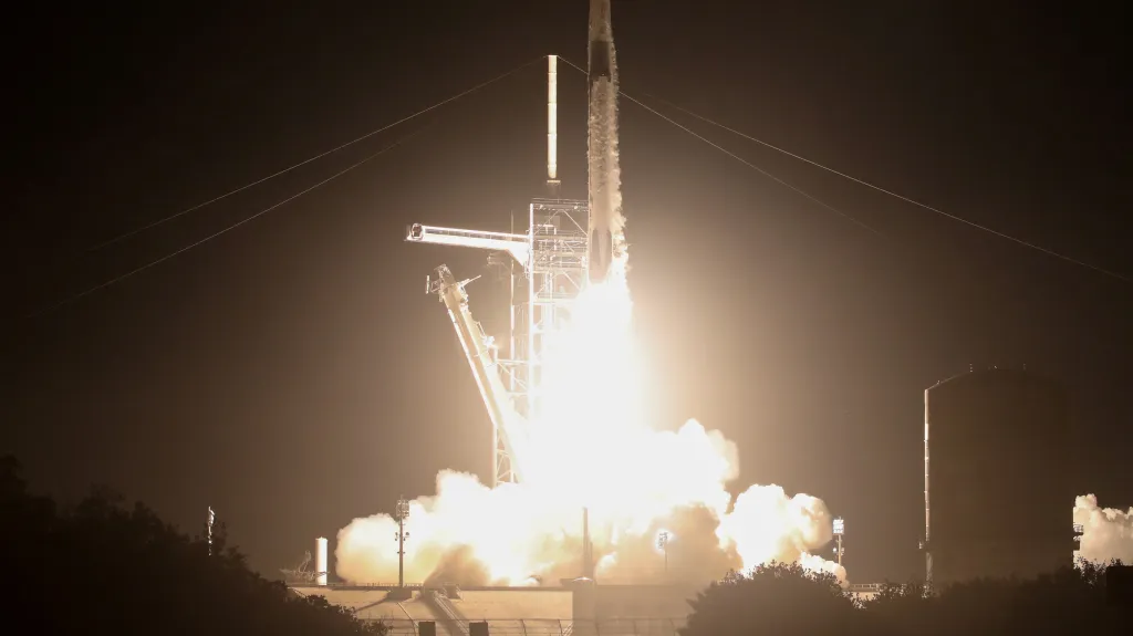 Start rakety Falcon 9