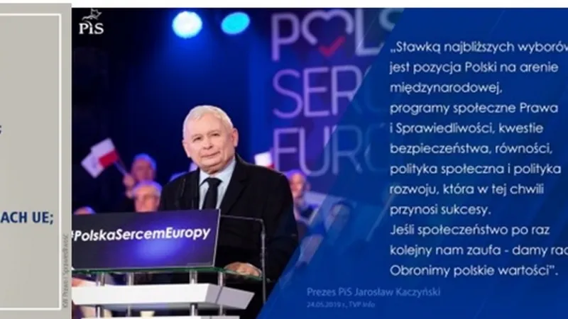 Kampaň strany Právo a spravedlnost