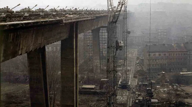 Stavba Nuselského mostu