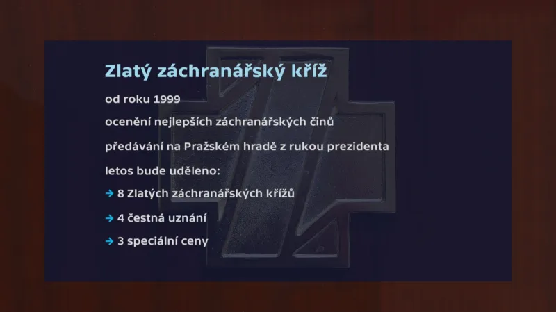 Zlatý záchranný kříž