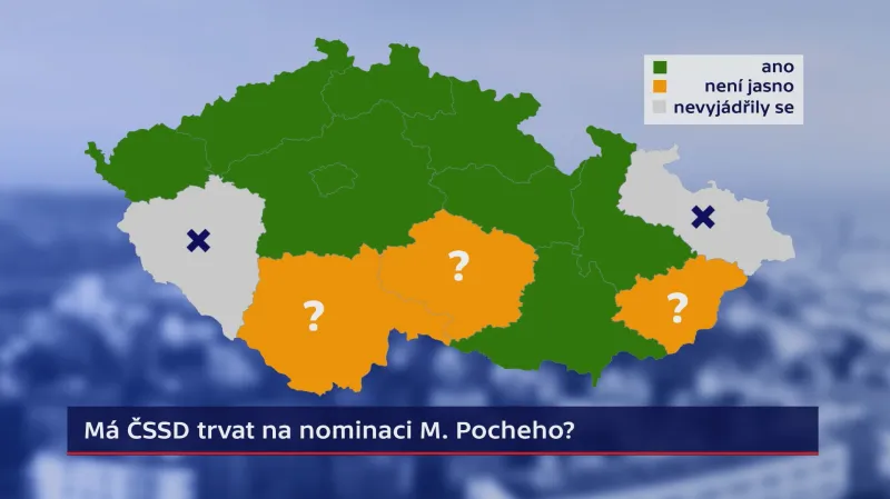 Postoj krajských organizací k nominaci Miroslava Pocheho