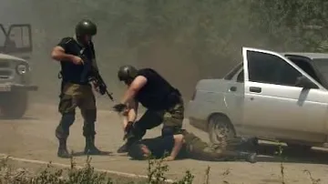 Zásah čečenských bezpečnostních složek