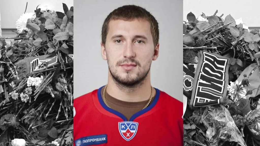 Ruský hokejista Alexandr Galimov