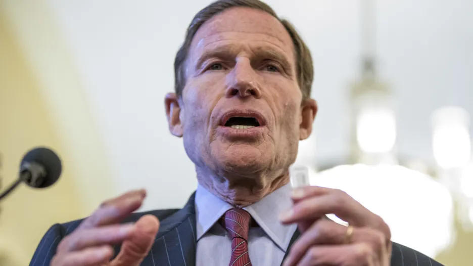 Demokratický senátor Richard Blumenthal