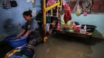 Následky povodní v Thajsku