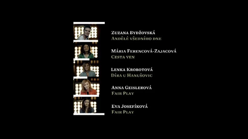 Nominace Český lev: herečka ve vedlejší roli