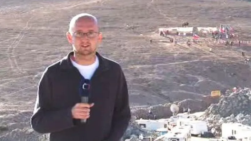 Vstup a reportáž Petra Zavadila