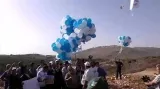 Izraelci posílají balonky