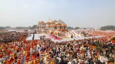 V Indii byl otevřen velký chrám hinduistického boha Rámy ve městě Ajódhji