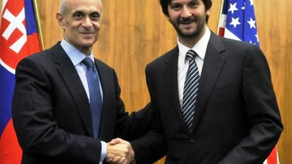 Michael Chertoff a Robert Kaliňák