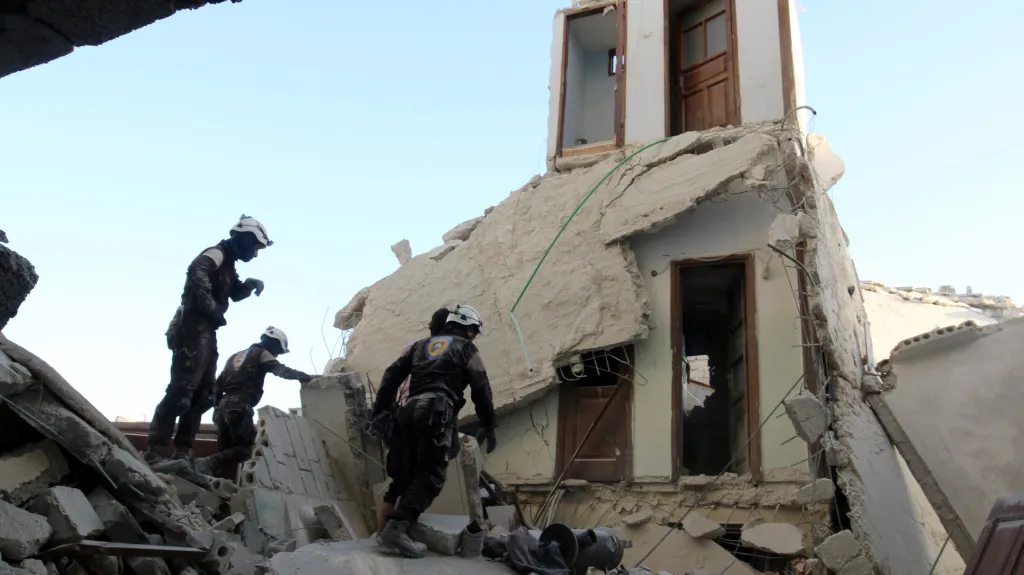 Důsledky náletů na Aleppo