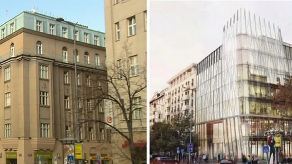Dům na rohu Václavského nám. a Opletalovy ulice