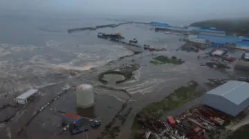 Tsunami u pobřeží Kamčatky