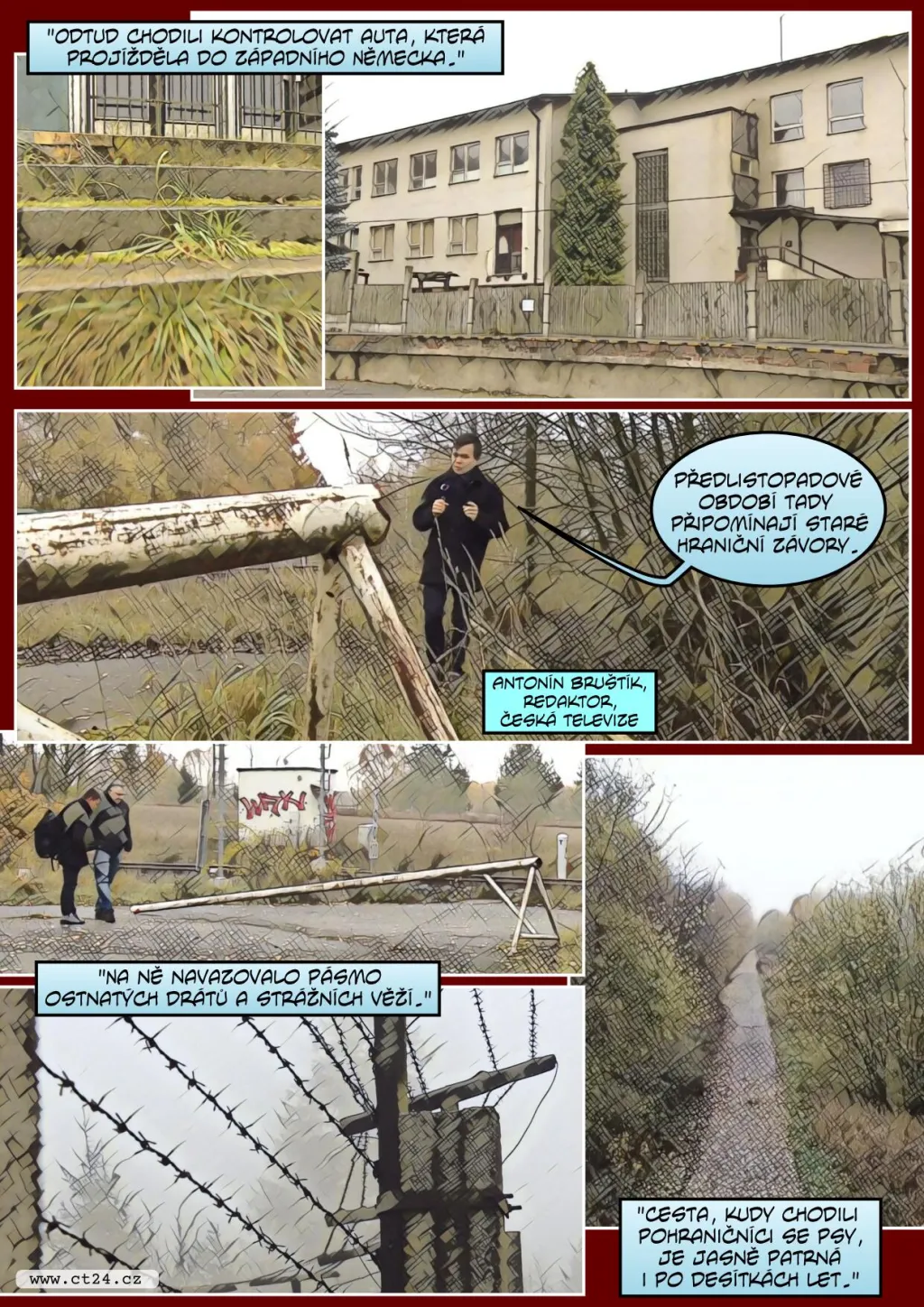 Jizvy na československých hranicích. Osudy strážnic pohraničníků