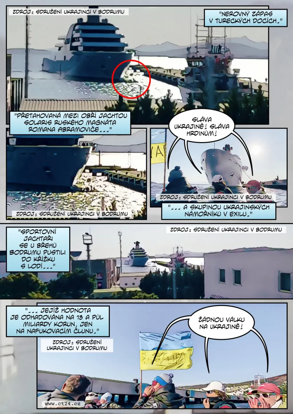 Hon na jachty oligarchů