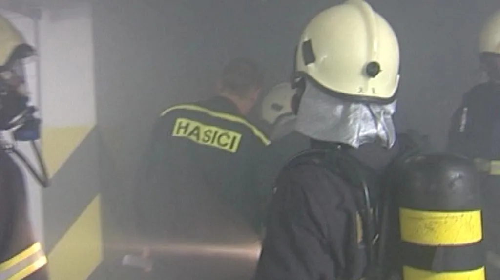 Zásah hasičů