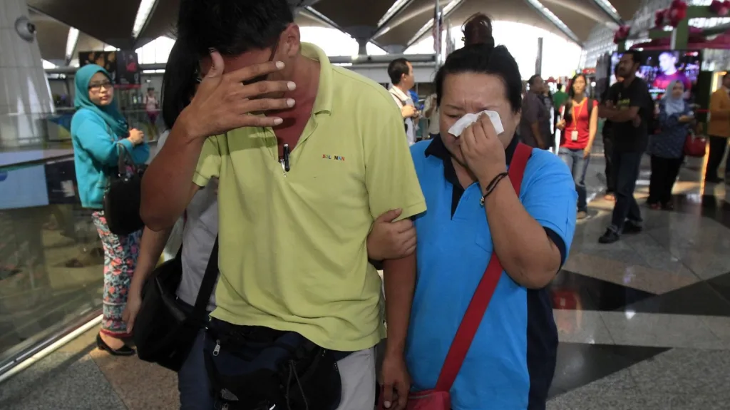 Příbuzní cestujících ze ztraceného letu MH370
