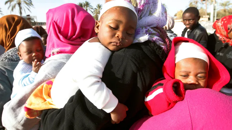 Děti afrických migrantů