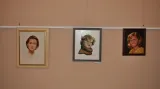 Z výstavy Luďka Dvořáka v Lounech