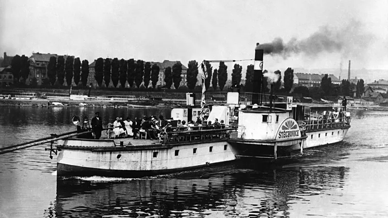 Parník Štěchovice z r. 1891