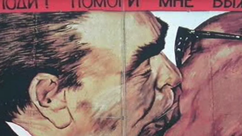 Berlínská zeď v roce 1989