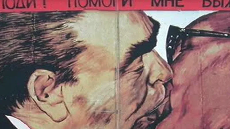 Berlínská zeď v roce 1989