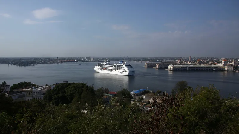 Do Havany připlula z USA první loď po půl století