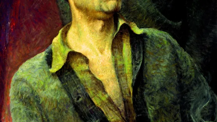 Vlastimil Košvanec / Autoportrét (1920)