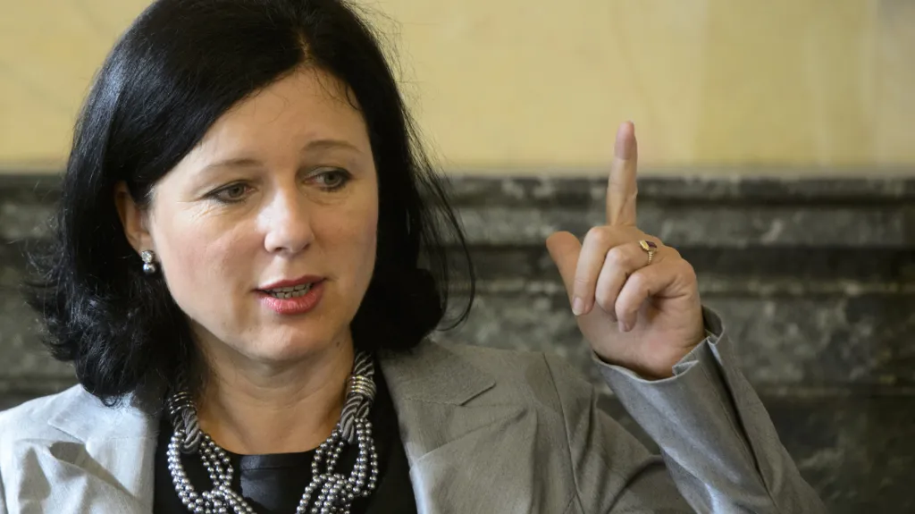 Eurokomisařka Věra Jourová