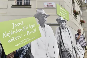 Dosud bezejmenná ulička v Brně dostala jméno po významném matematikovi Gödelovi