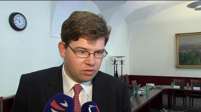 Ministr Jiří Pospíšil ve Studiu ČT24