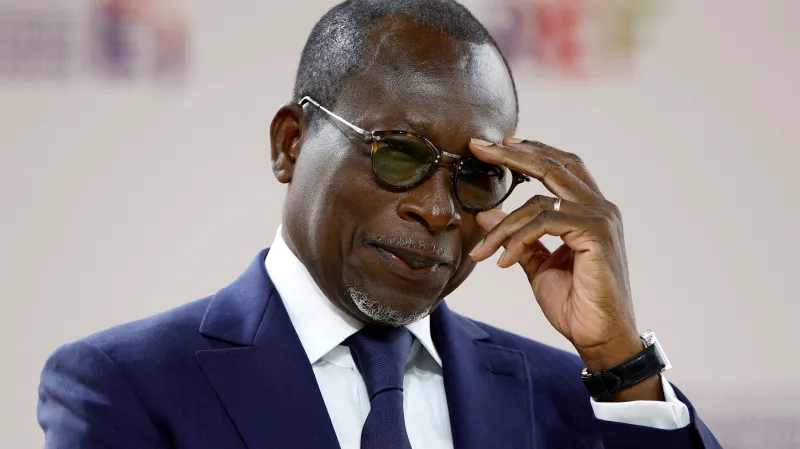 Prezident Beninu Patrice Talon na fotografii z roku 2022