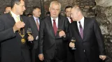 Miloš Zeman na návštěvě ve Znojmě