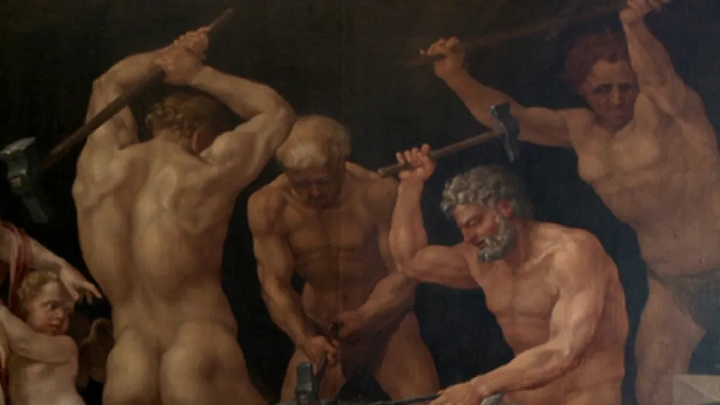 Maarten van Heemskerck / Venuše a Amor
