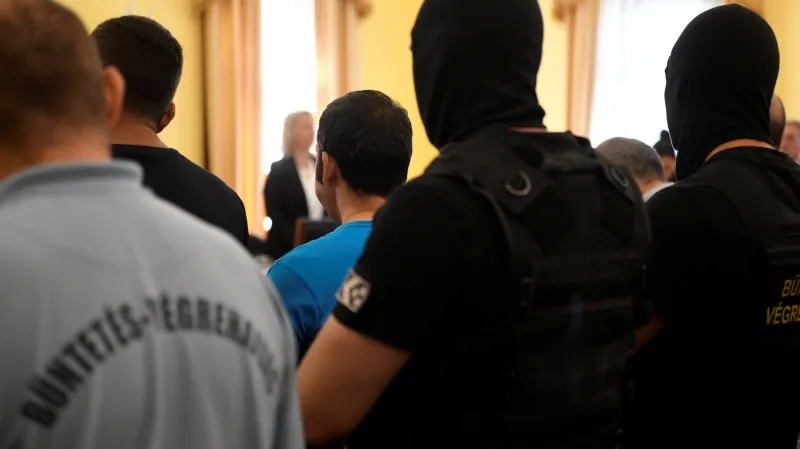Soud s pašeráky lidí v Maďarsku