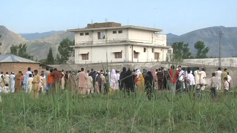 Sídlo Usámy bin Ládina