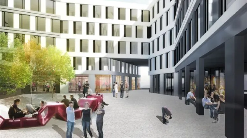 Vizualizace - piazzetta