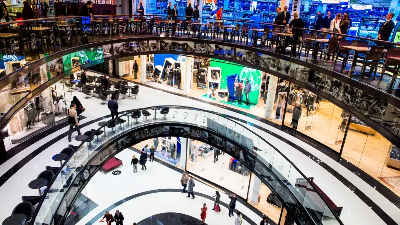 Obchodní centrum v Berlíně