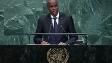 Zavražděný haitský prezident Jovenel Moïse na snímku z roku 2018