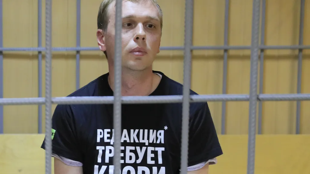 Ivan Golunov u soudu