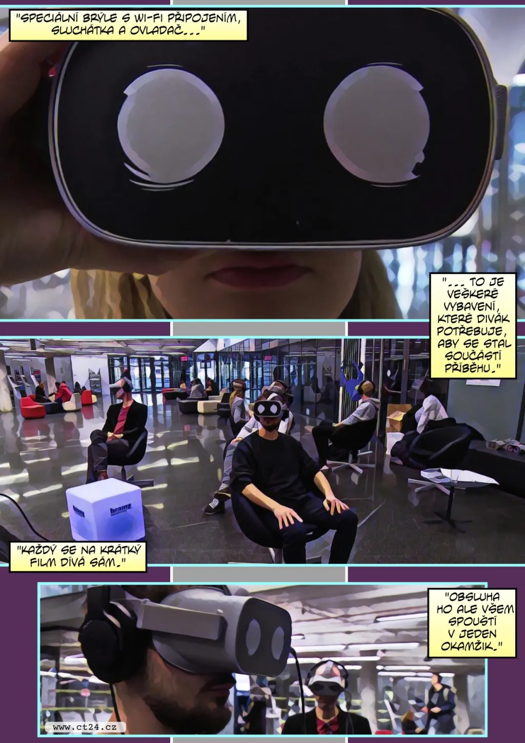 Moderní technologie ve filmu. Diváci se díky virtuální realitě stávají součástí příběhu