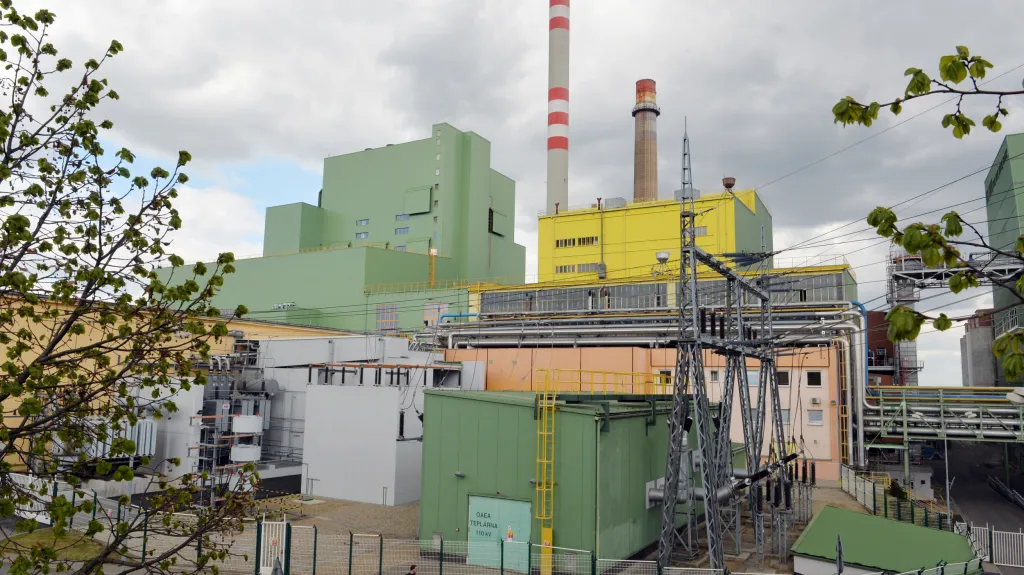 Teplárny v Kladně (na snímku z 9. dubna 2014)