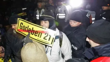 Protesty proti jadernému odpadu