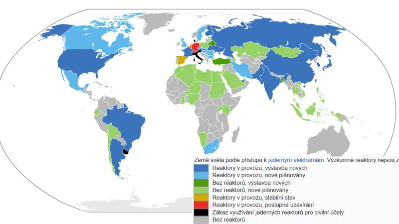 Přístup k jaderným elektrárnám