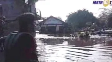 Záplavy v Indonésii