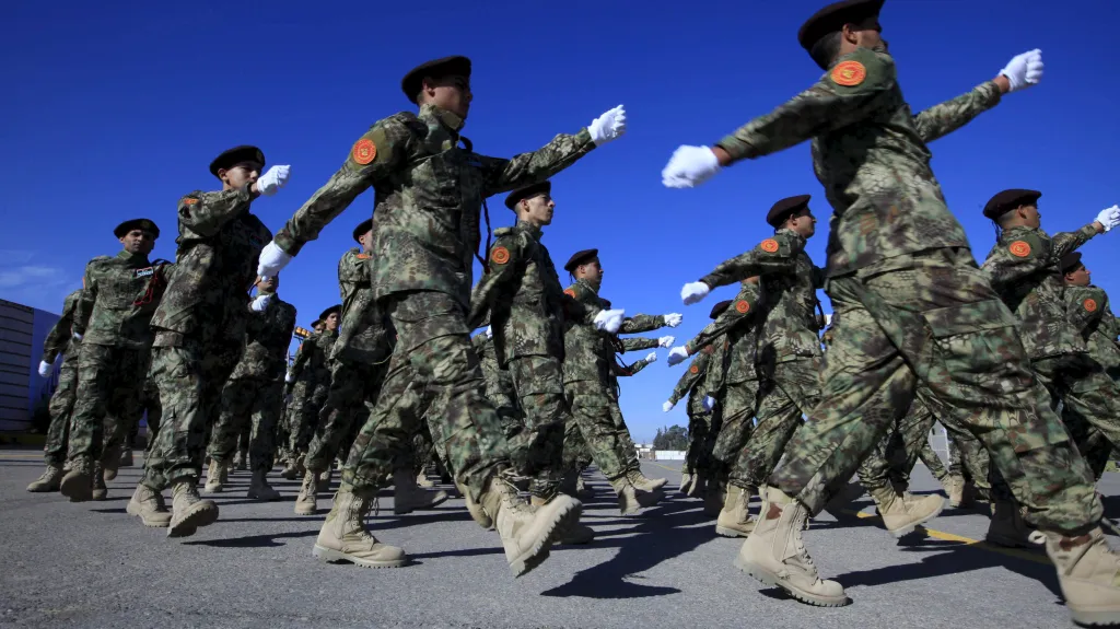 Pochod libyjských vojáků