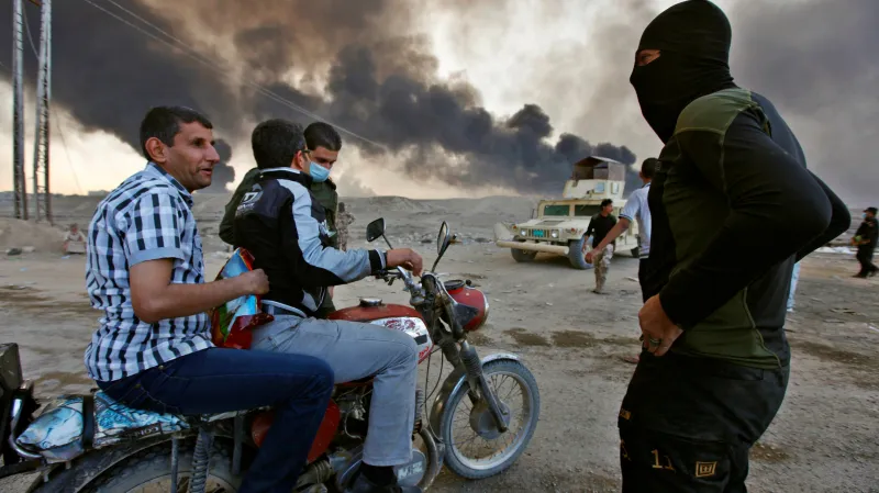 Zpravodaj ČRo: Irácké armádě se daří pronikat do centra Karakuše