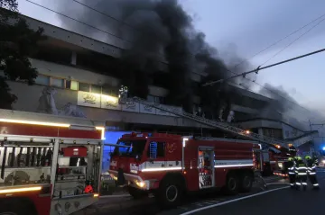 V Bystrci vyhořel chátrající obchodní dům Letná