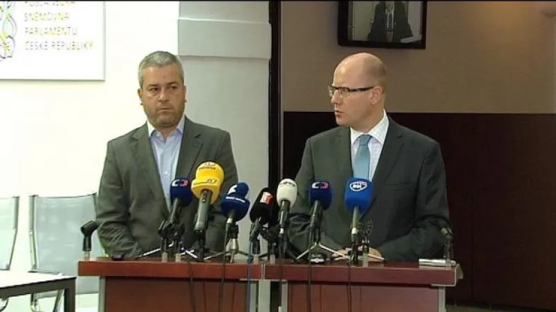 Brífink Bohuslava Sobotky a Pavla Grubera z Lékařů bez hranic