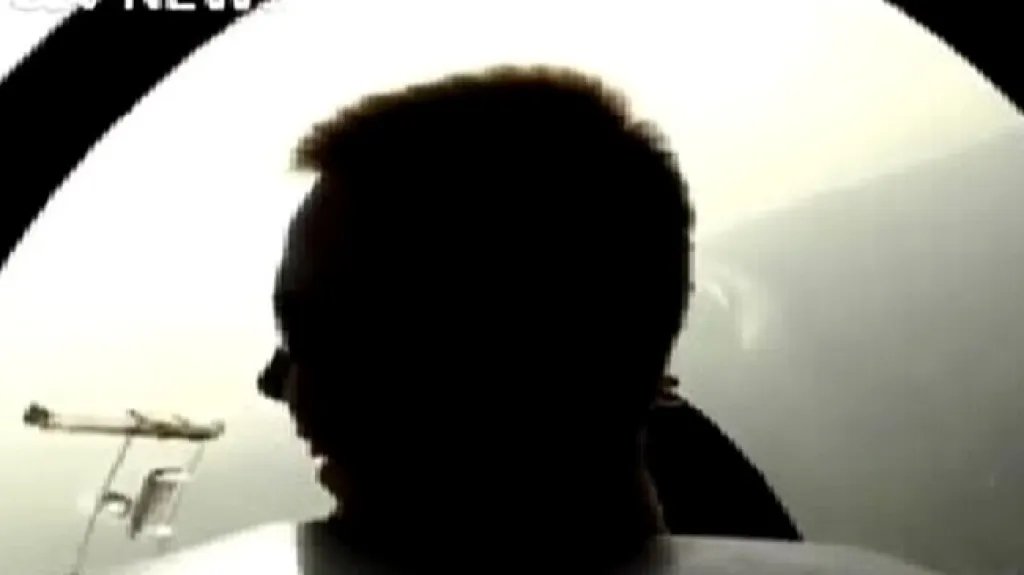 Andreas Lubitz při výcviku na větroni